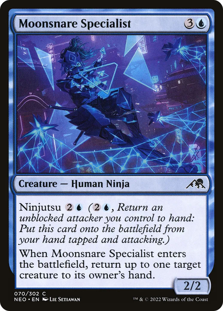 Spécialiste en collets lunaires — Kamigawa: Neon Dynasty — Magic: The Gathering