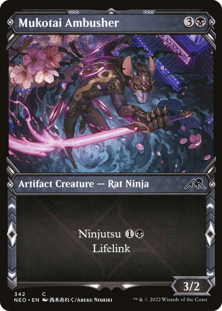 Mukotai Ambusher — Kamigawa: Neon Dynasty — Magic: The Gathering