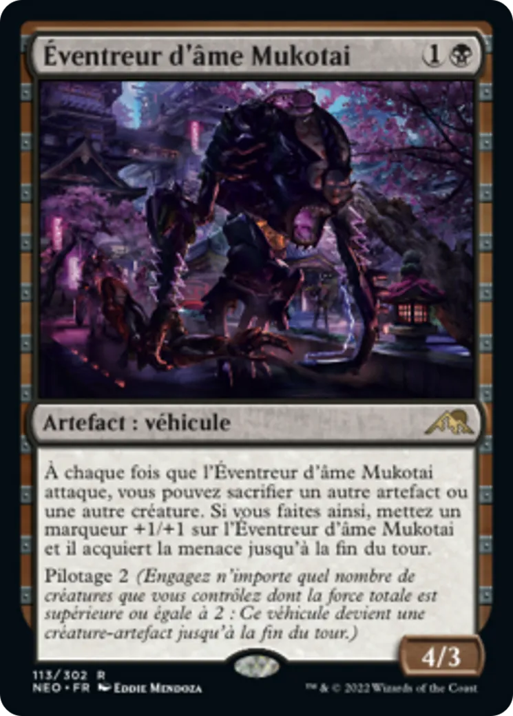 Éventreur d'âme Mukotai — Kamigawa: Neon Dynasty — Magic: The Gathering
