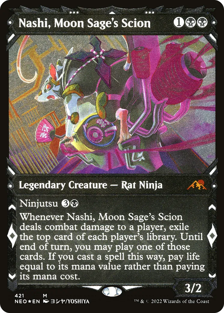 Nashi, Moon Sage's Scion — Kamigawa: Neon Dynasty — Magic: The Gathering