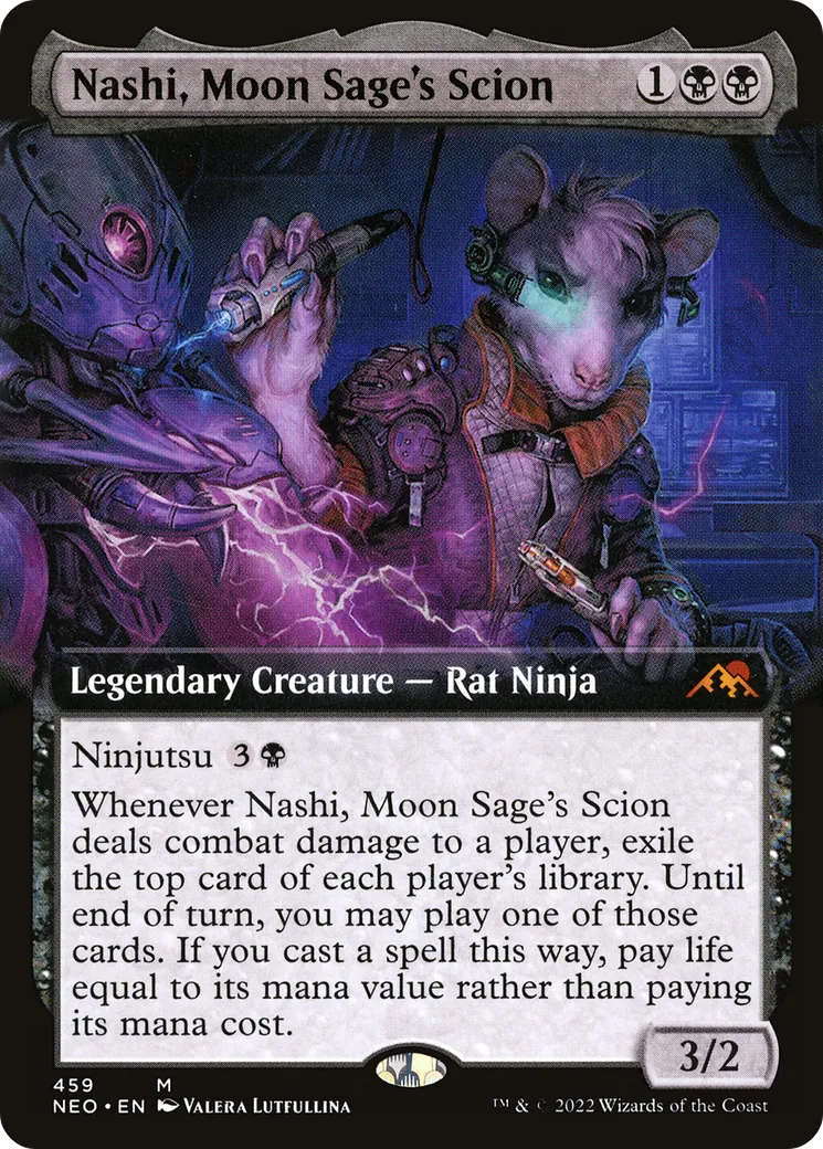 Nashi, Moon Sage's Scion — Kamigawa: Neon Dynasty — Magic: The Gathering