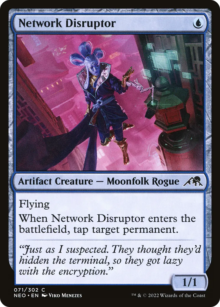 Perturbateur de réseau — Kamigawa: Neon Dynasty — Magic: The Gathering