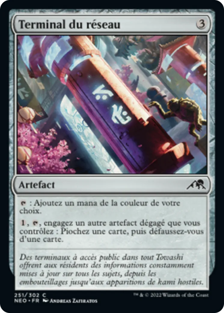 Terminal du réseau — Kamigawa: Neon Dynasty — Magic: The Gathering