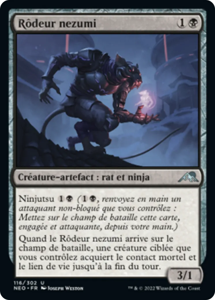 Rôdeur nezumi — Kamigawa: Neon Dynasty — Magic: The Gathering
