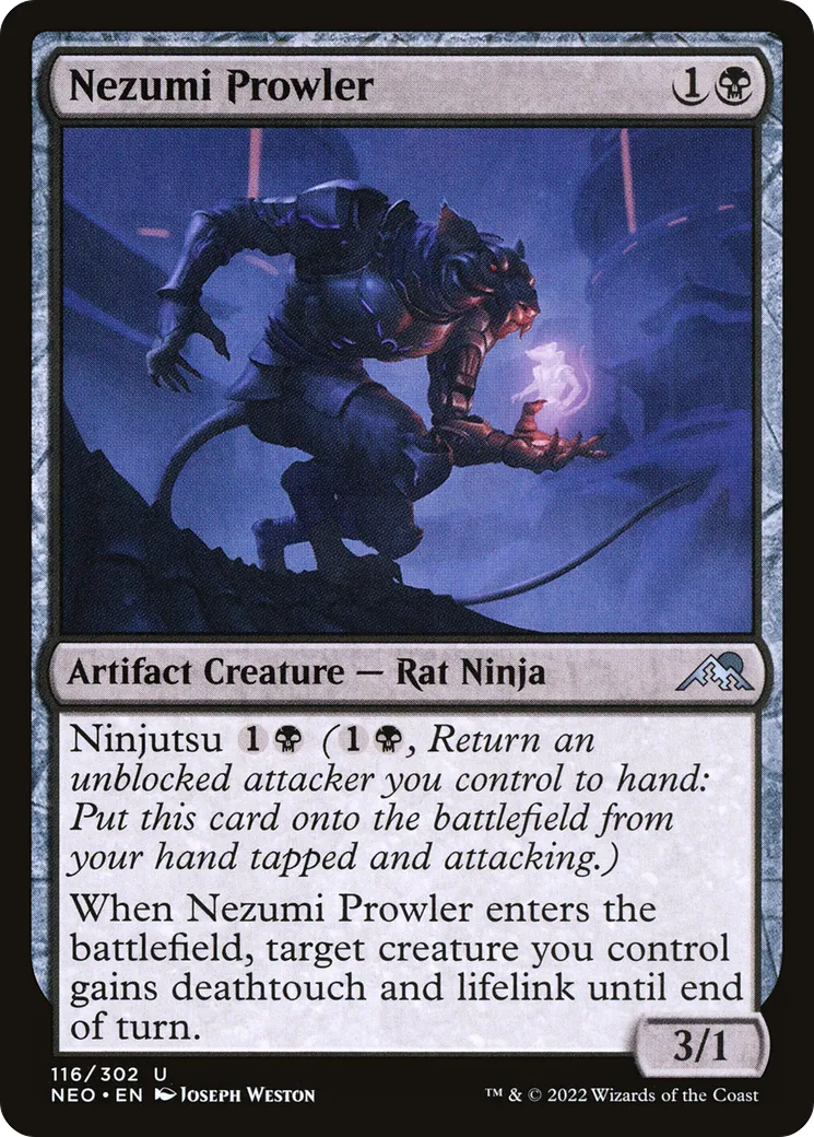 Nezumi Prowler — Kamigawa: Neon Dynasty — Magic: The Gathering