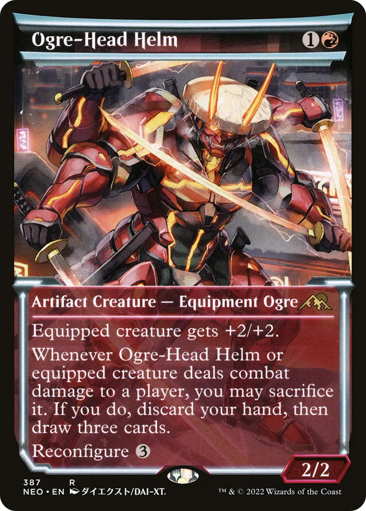Ogre-Head Helm — Kamigawa: Neon Dynasty — Magic: The Gathering