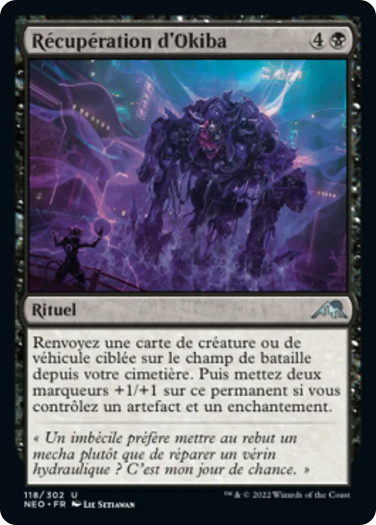 Récupération d'Okiba — Kamigawa: Neon Dynasty — Magic: The Gathering