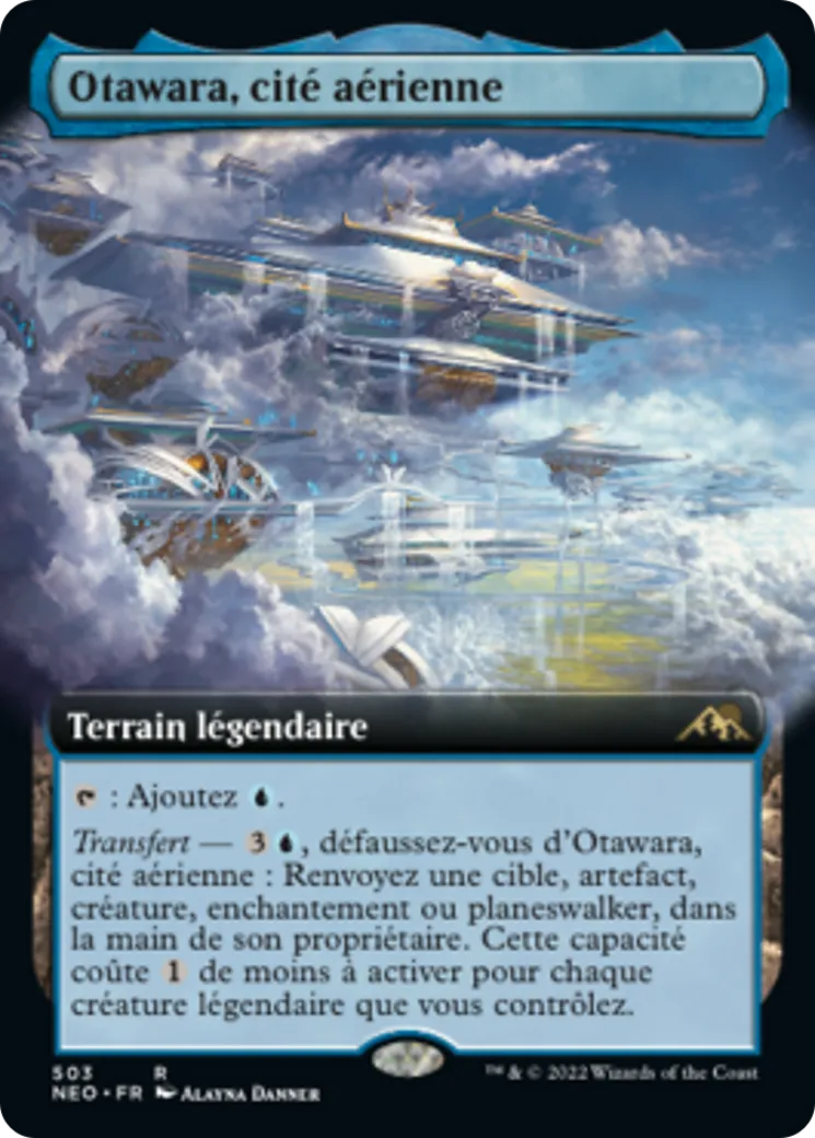 Otawara, cité aérienne — Kamigawa: Neon Dynasty — Magic: The Gathering