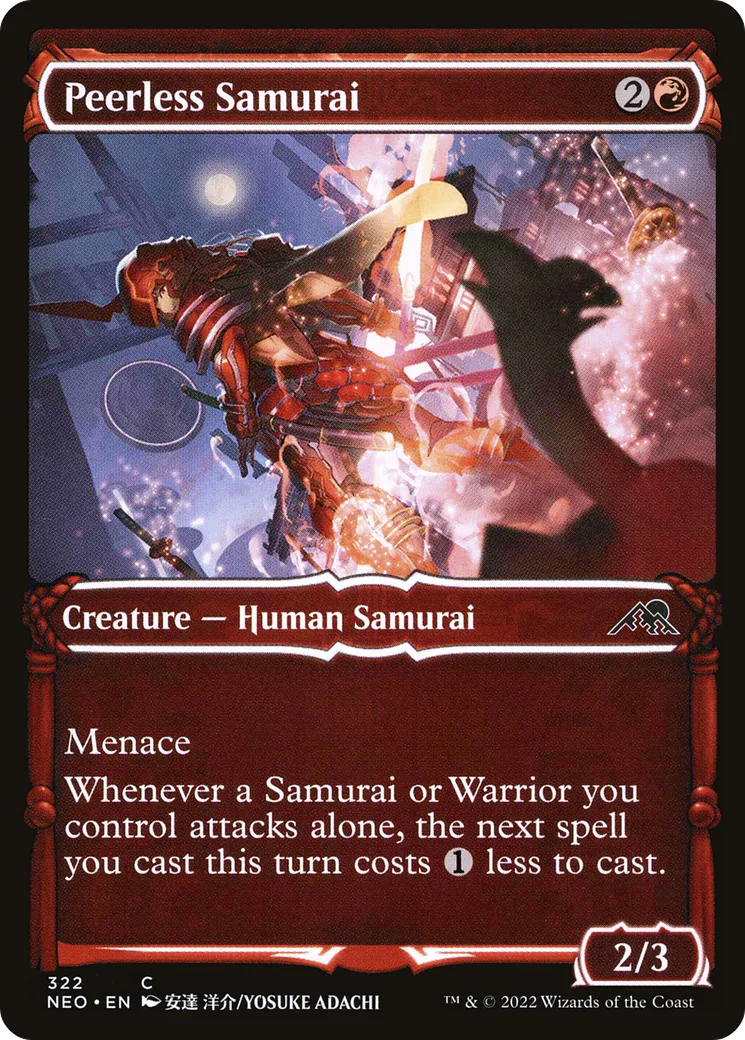 Peerless Samurai — Kamigawa: Neon Dynasty — Magic: The Gathering