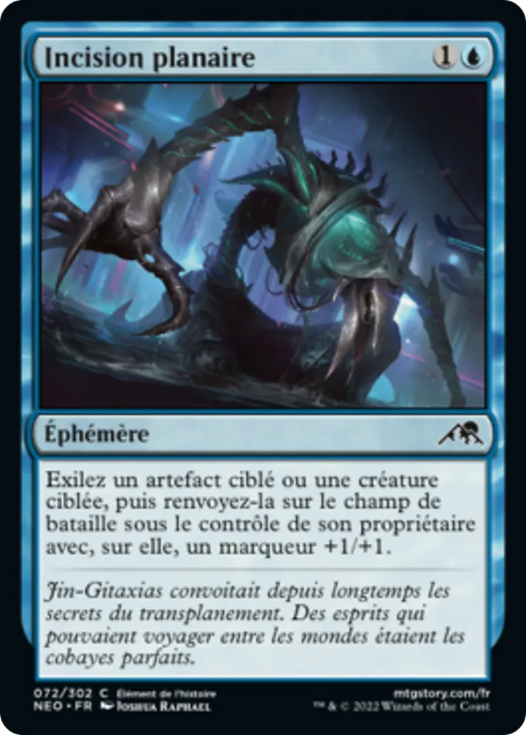 Incision planaire — Kamigawa: Neon Dynasty — Magic: The Gathering