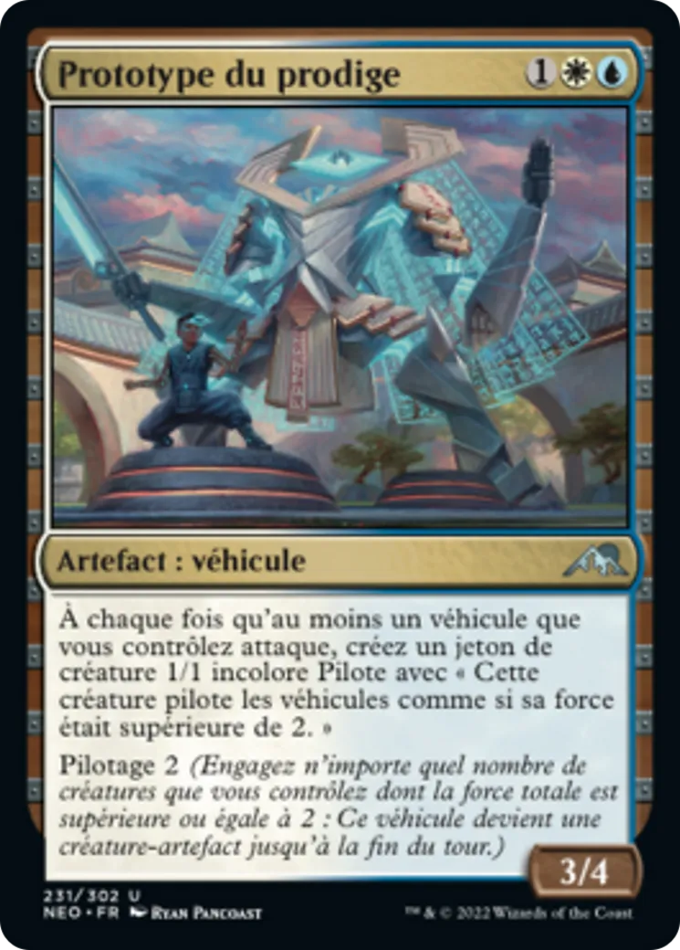 Prototype du prodige — Kamigawa: Neon Dynasty — Magic: The Gathering