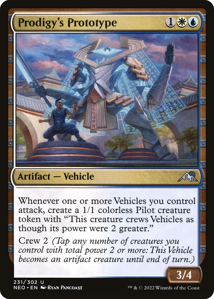 Prototype du prodige — Kamigawa: Neon Dynasty — Magic: The Gathering