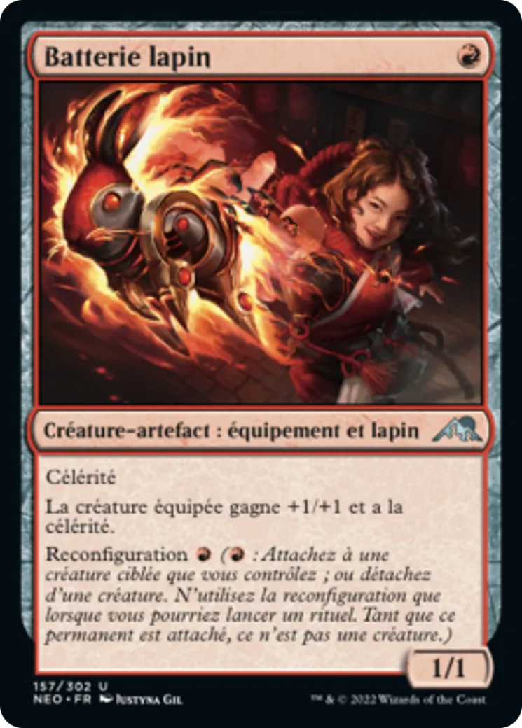 Batterie lapin — Kamigawa: Neon Dynasty — Magic: The Gathering
