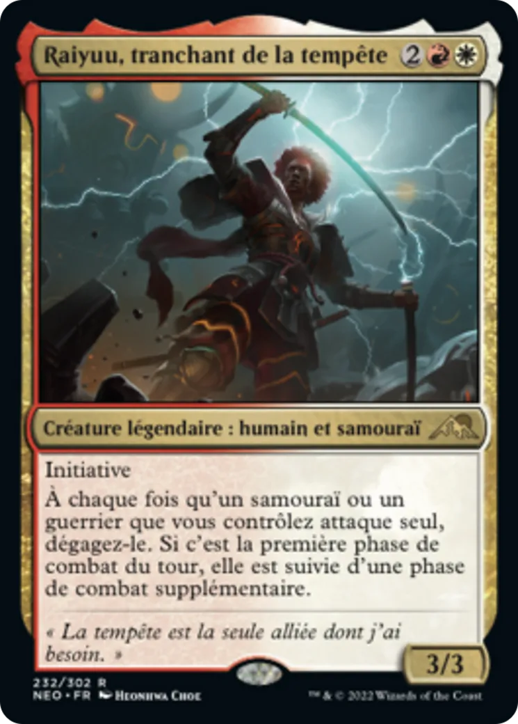 Raiyuu, tranchant de la tempête — Kamigawa: Neon Dynasty — Magic: The Gathering