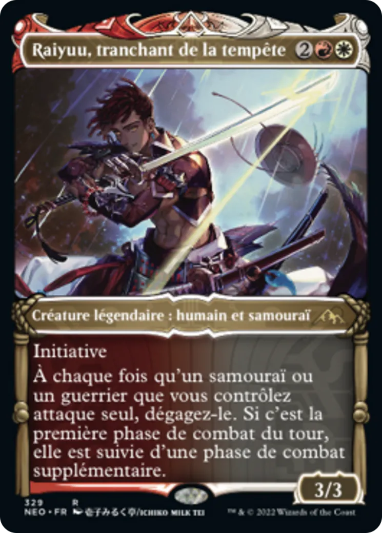 Raiyuu, tranchant de la tempête — Kamigawa: Neon Dynasty — Magic: The Gathering