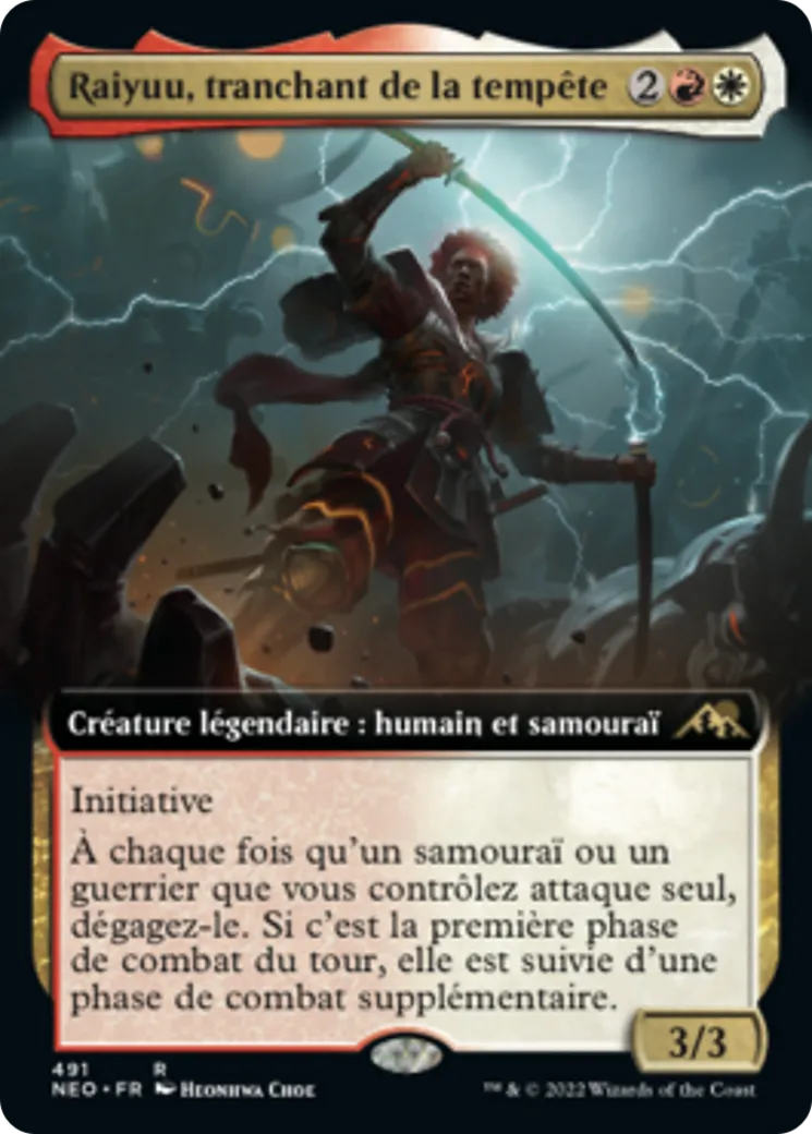 Raiyuu, tranchant de la tempête — Kamigawa: Neon Dynasty — Magic: The Gathering