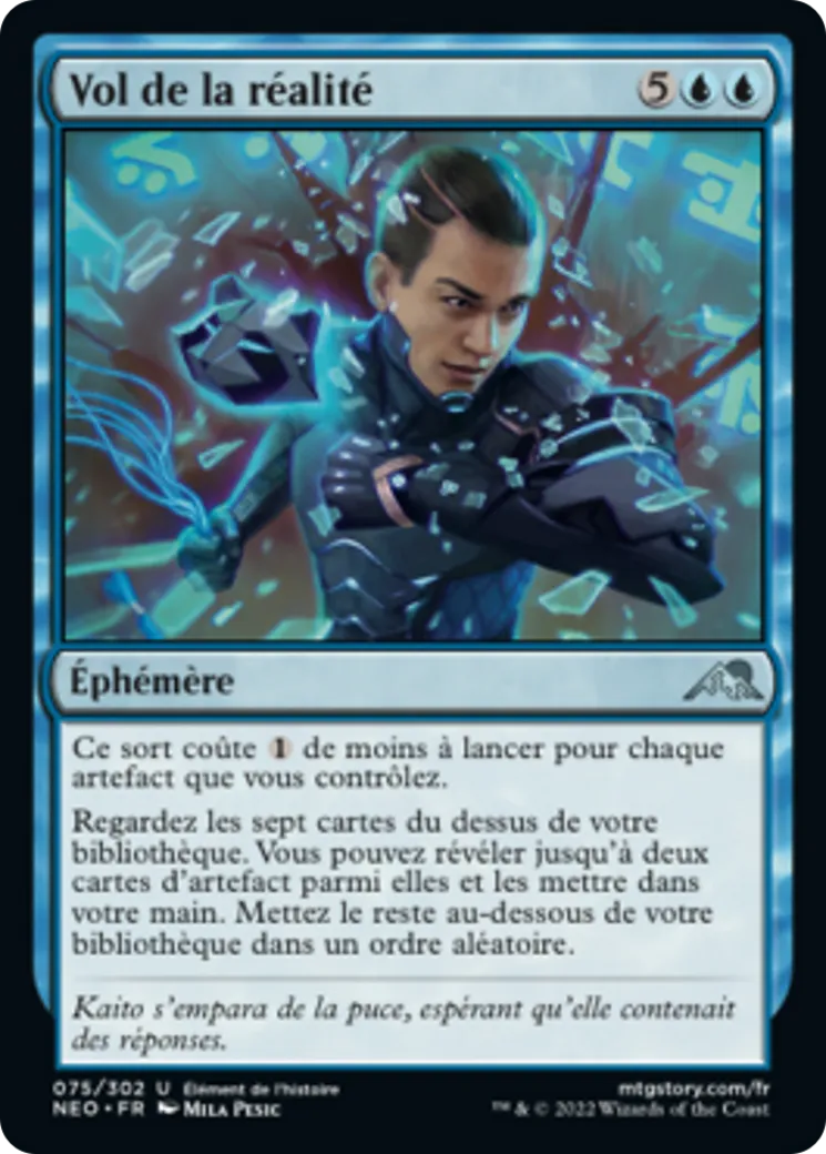 Vol de la réalité — Kamigawa: Neon Dynasty — Magic: The Gathering