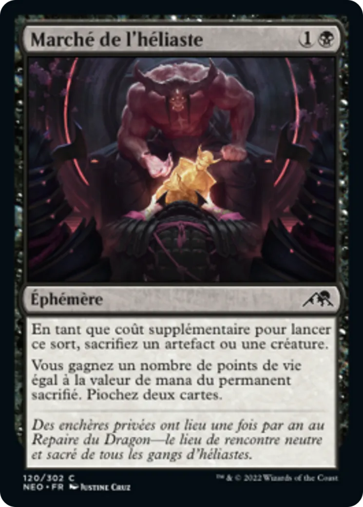 Marché de l'héliaste — Kamigawa: Neon Dynasty — Magic: The Gathering