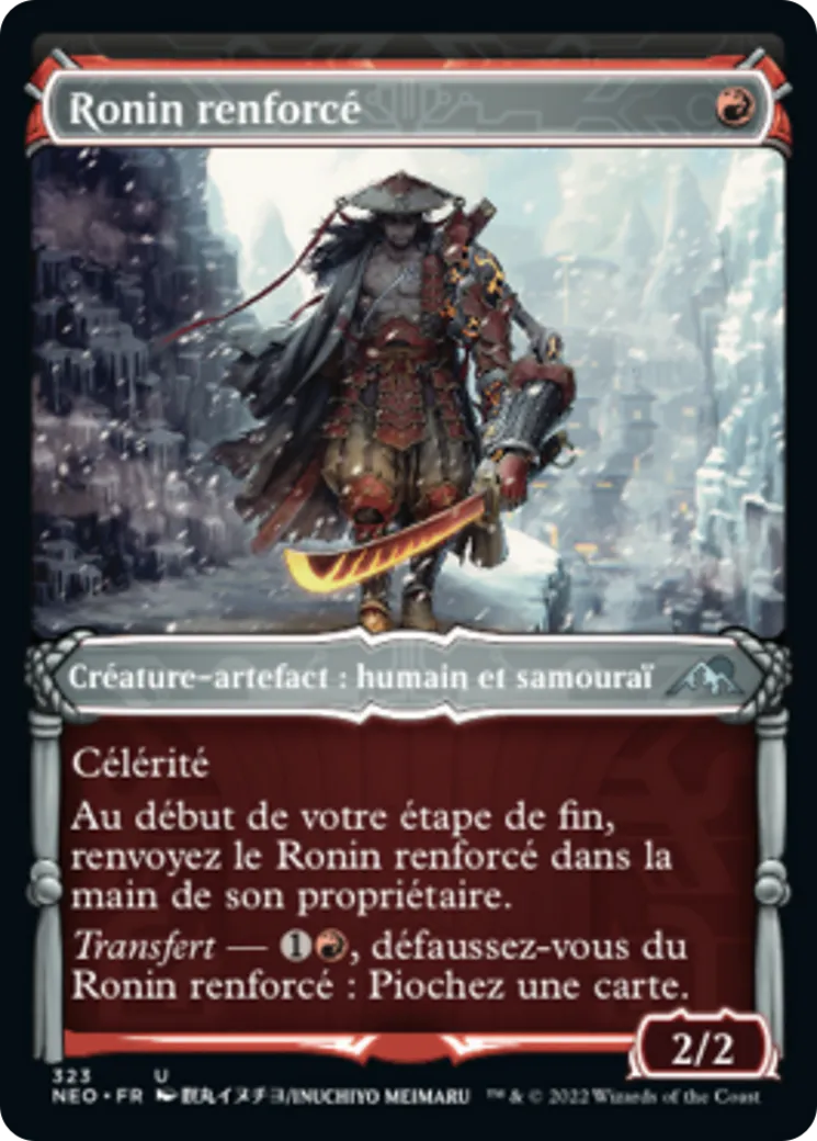 Ronin renforcé — Kamigawa: Neon Dynasty — Magic: The Gathering