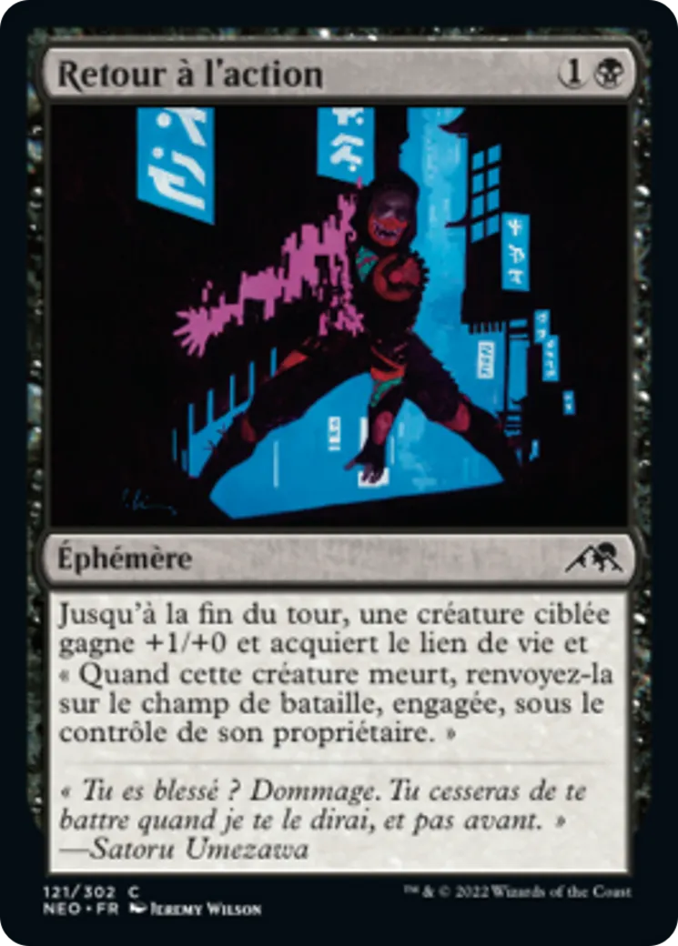 Retour à l'action — Kamigawa: Neon Dynasty — Magic: The Gathering