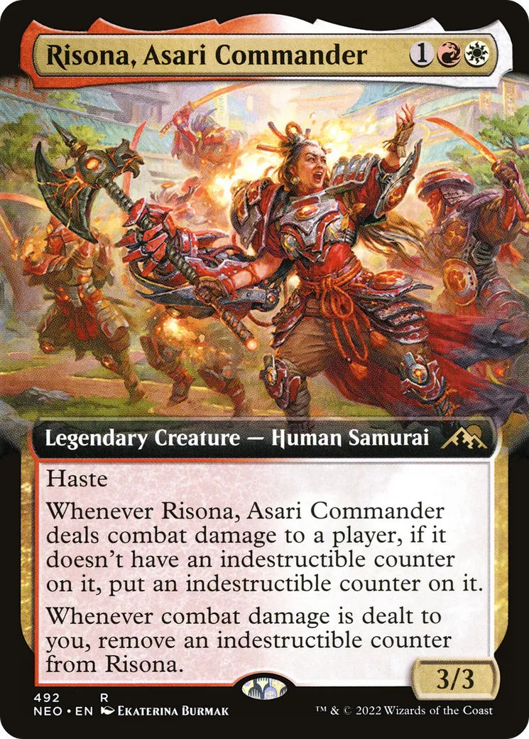 Risona, Asari Commander — Kamigawa: Neon Dynasty — Magic: The Gathering