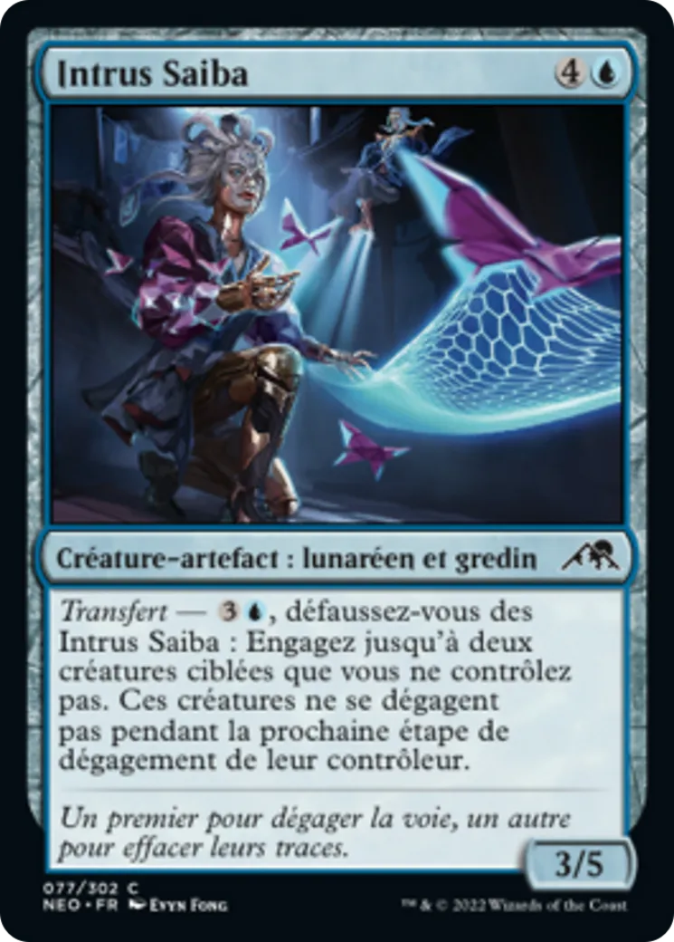 Intrus Saiba — Kamigawa: Neon Dynasty — Magic: The Gathering