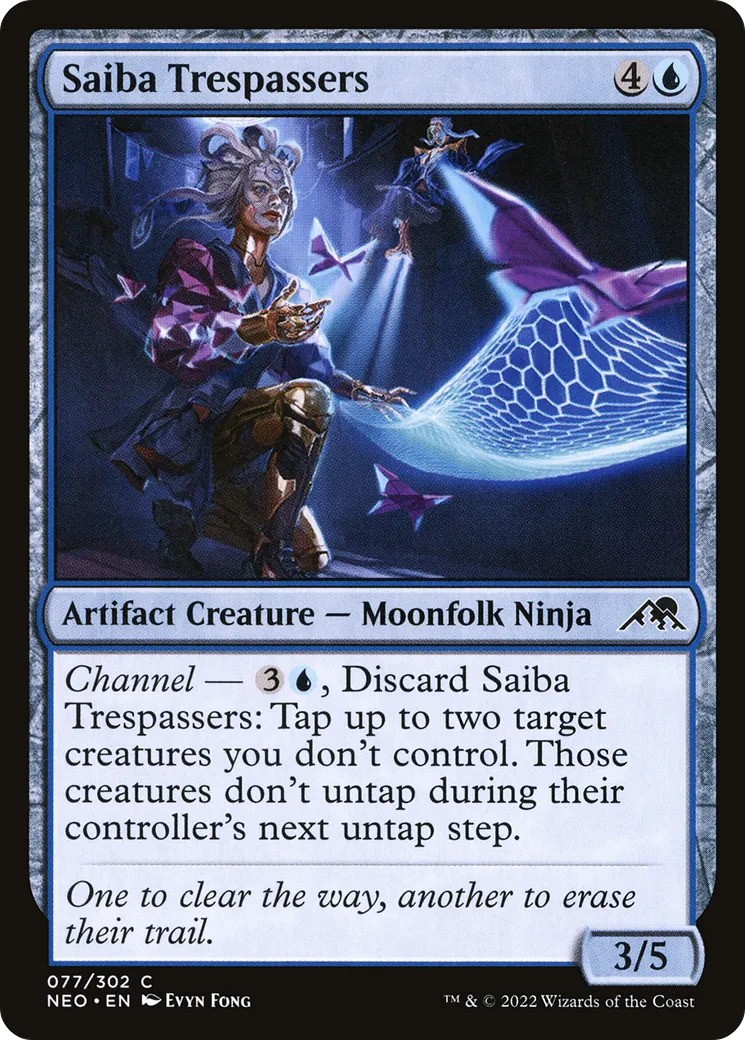 Saiba Trespassers — Kamigawa: Neon Dynasty — Magic: The Gathering