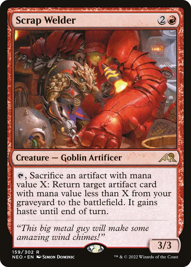 Scrap Welder — Kamigawa: Neon Dynasty — Magic: The Gathering