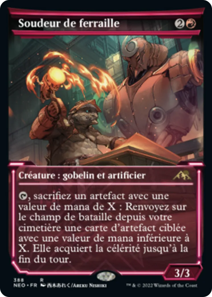 Soudeur de ferraille — Kamigawa: Neon Dynasty — Magic: The Gathering