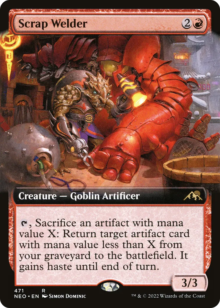 Soudeur de ferraille — Kamigawa: Neon Dynasty — Magic: The Gathering