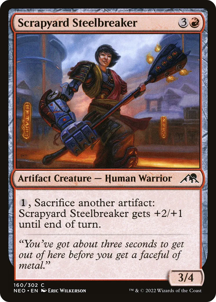 Brise-acier de ferraillerie — Kamigawa: Neon Dynasty — Magic: The Gathering