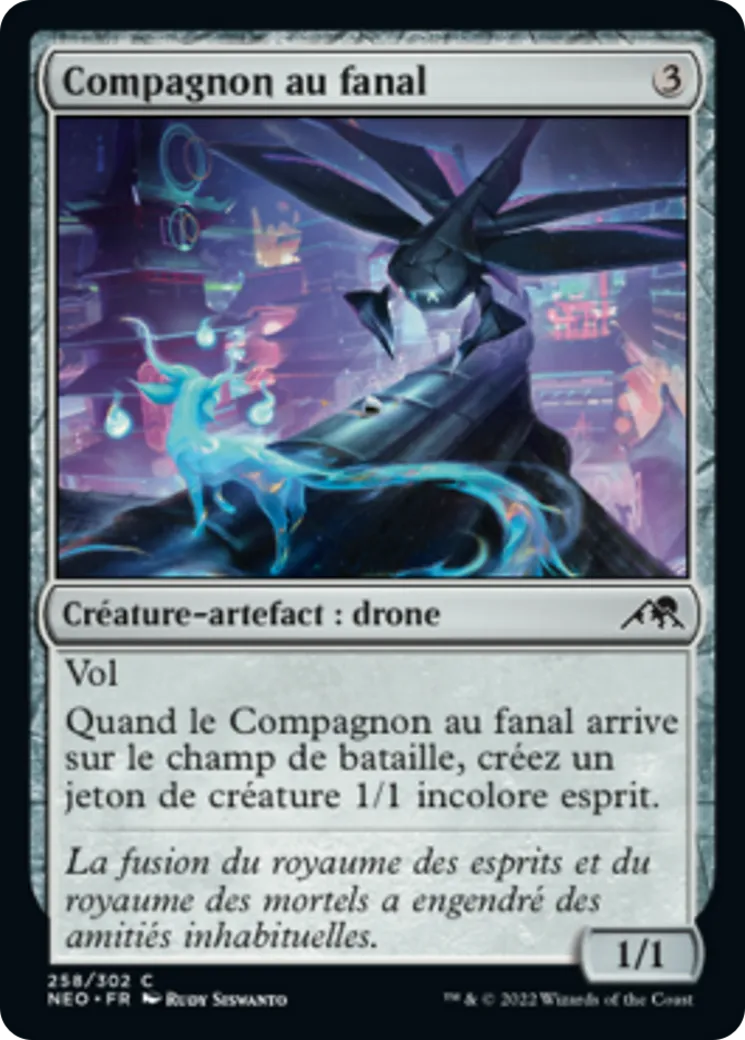 Compagnon au fanal — Kamigawa: Neon Dynasty — Magic: The Gathering