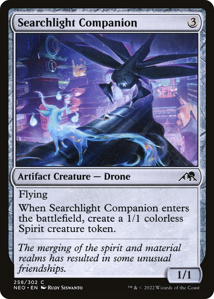 Compagnon au fanal — Kamigawa: Neon Dynasty — Magic: The Gathering