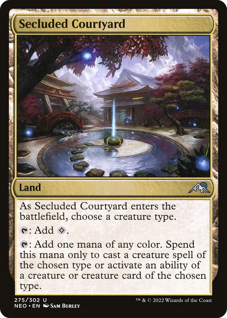 Cour retirée — Kamigawa: Neon Dynasty — Magic: The Gathering