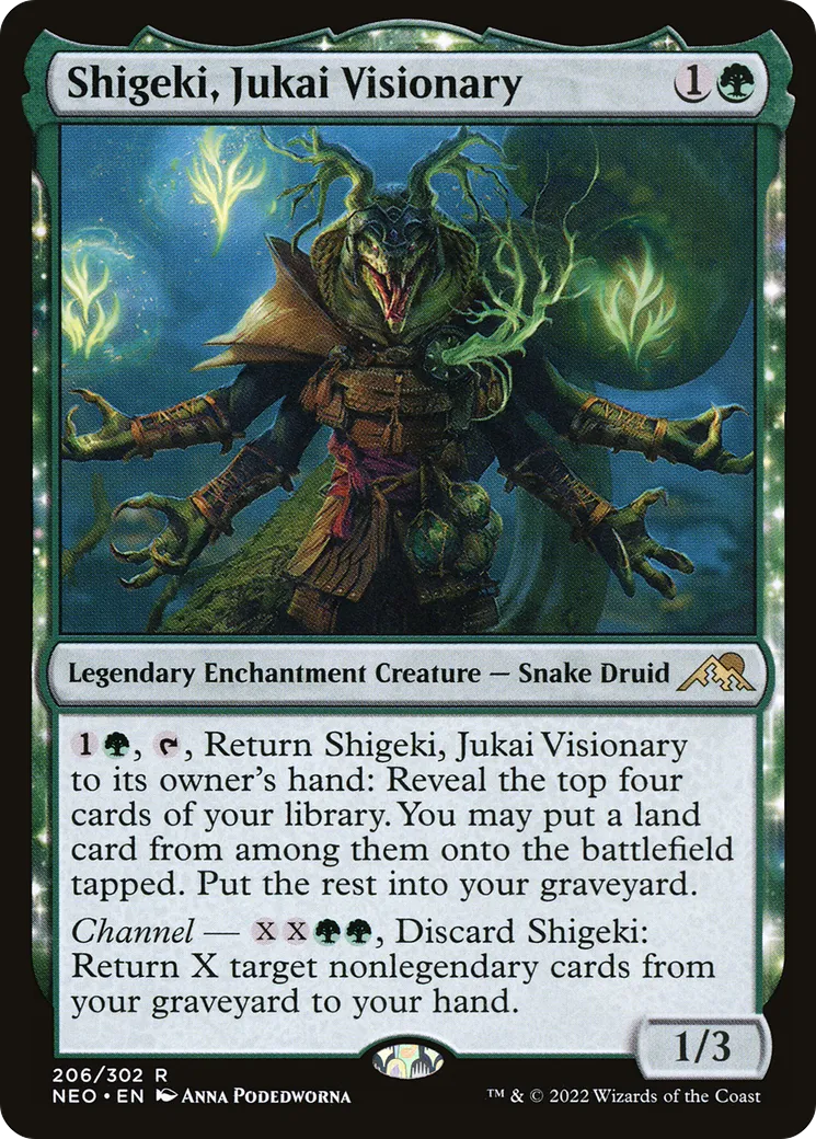 Shigeki, Jukai Visionary — Kamigawa: Neon Dynasty — Magic: The Gathering