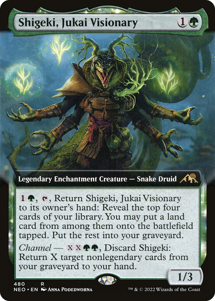 Shigeki, Jukai Visionary — Kamigawa: Neon Dynasty — Magic: The Gathering
