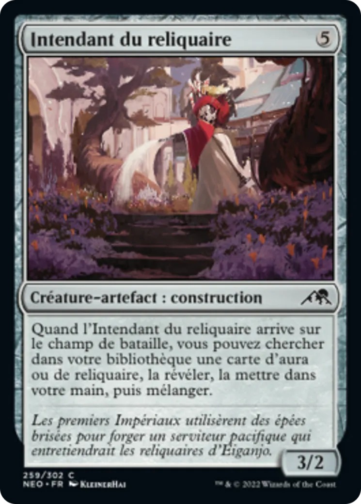 Intendant du reliquaire — Kamigawa: Neon Dynasty — Magic: The Gathering