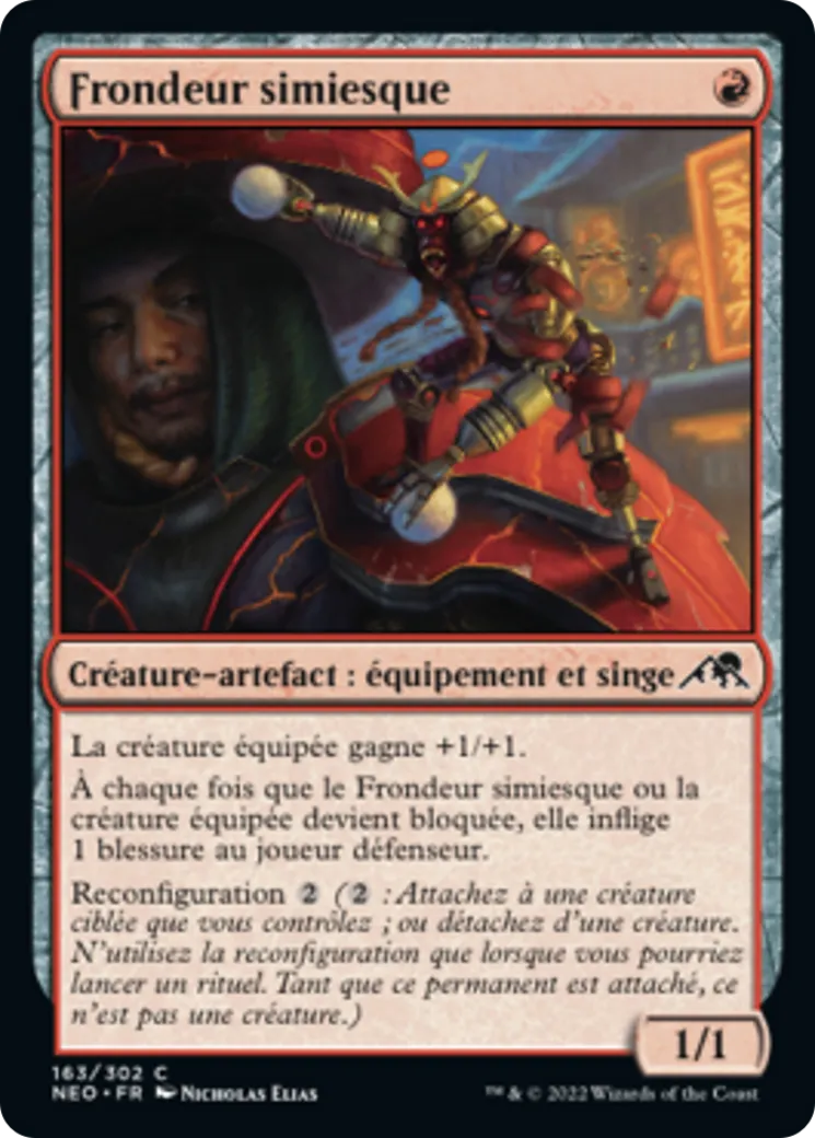 Frondeur simiesque — Kamigawa: Neon Dynasty — Magic: The Gathering