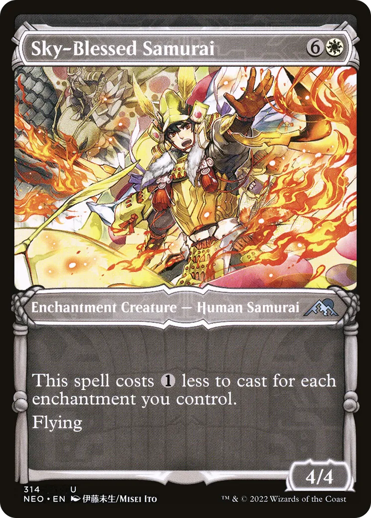 Sky-Blessed Samurai — Kamigawa: Neon Dynasty — Magic: The Gathering