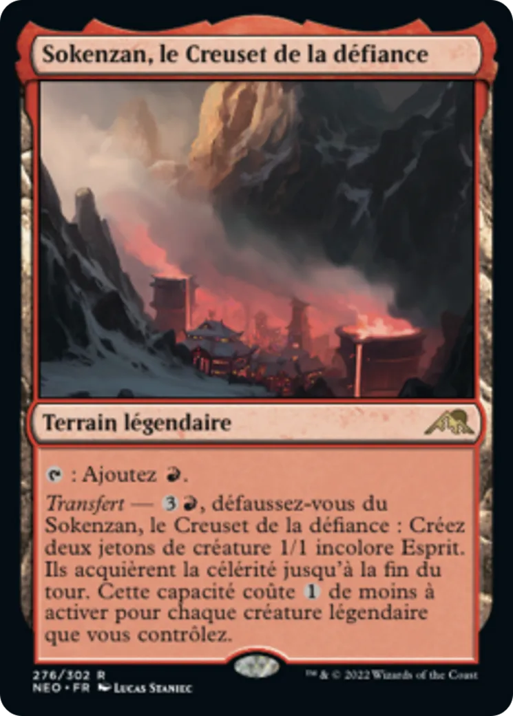 Sokenzan, le Creuset de la défiance — Kamigawa: Neon Dynasty — Magic: The Gathering