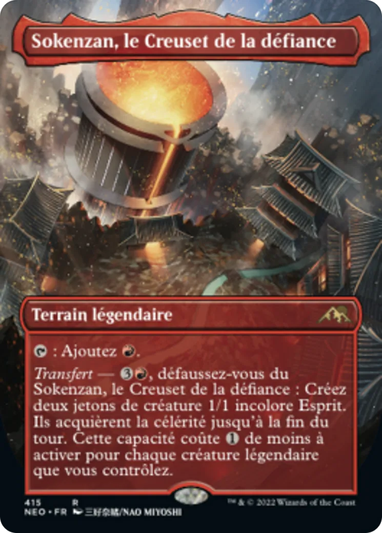 Sokenzan, le Creuset de la défiance — Kamigawa: Neon Dynasty — Magic: The Gathering