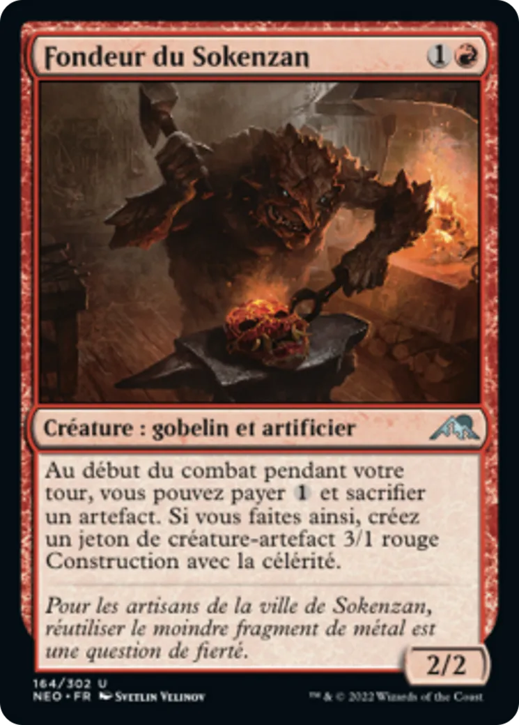 Fondeur du Sokenzan — Kamigawa: Neon Dynasty — Magic: The Gathering