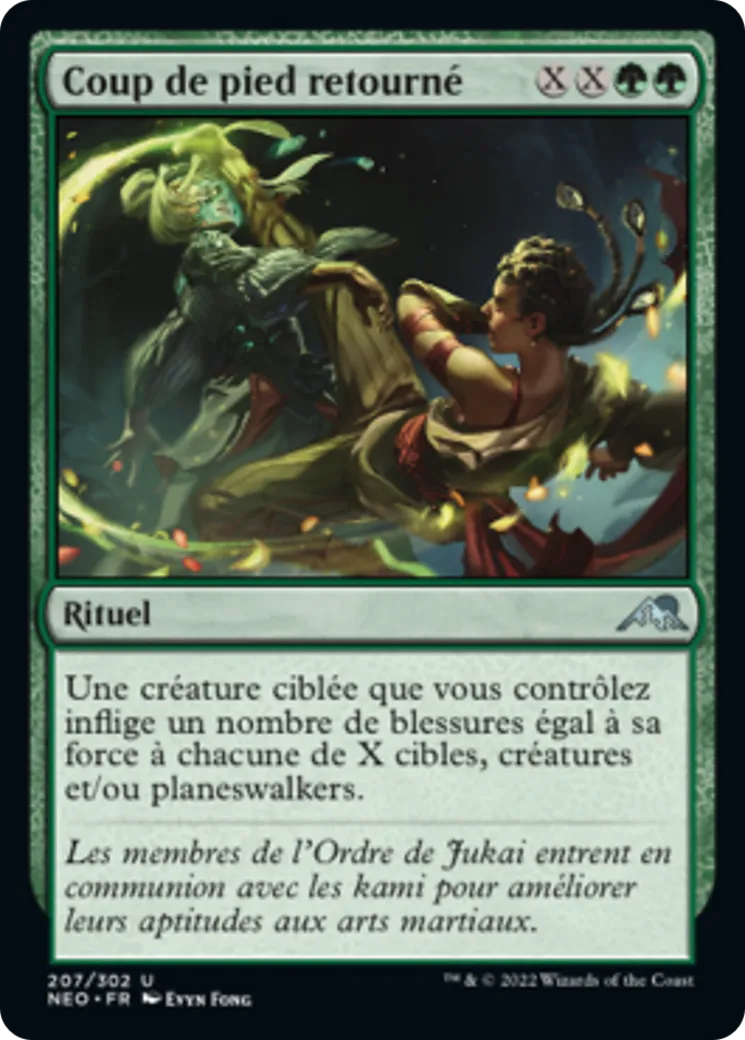 Coup de pied retourné — Kamigawa: Neon Dynasty — Magic: The Gathering