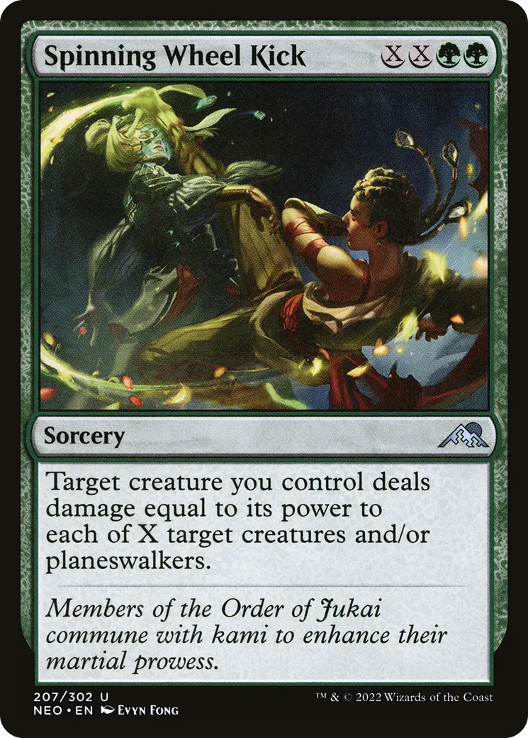 Coup de pied retourné — Kamigawa: Neon Dynasty — Magic: The Gathering