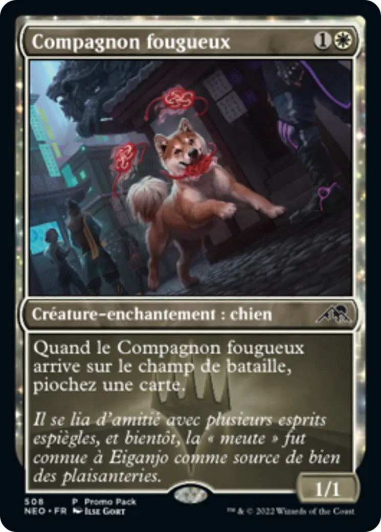 Compagnon fougueux — Kamigawa: Neon Dynasty — Magic: The Gathering