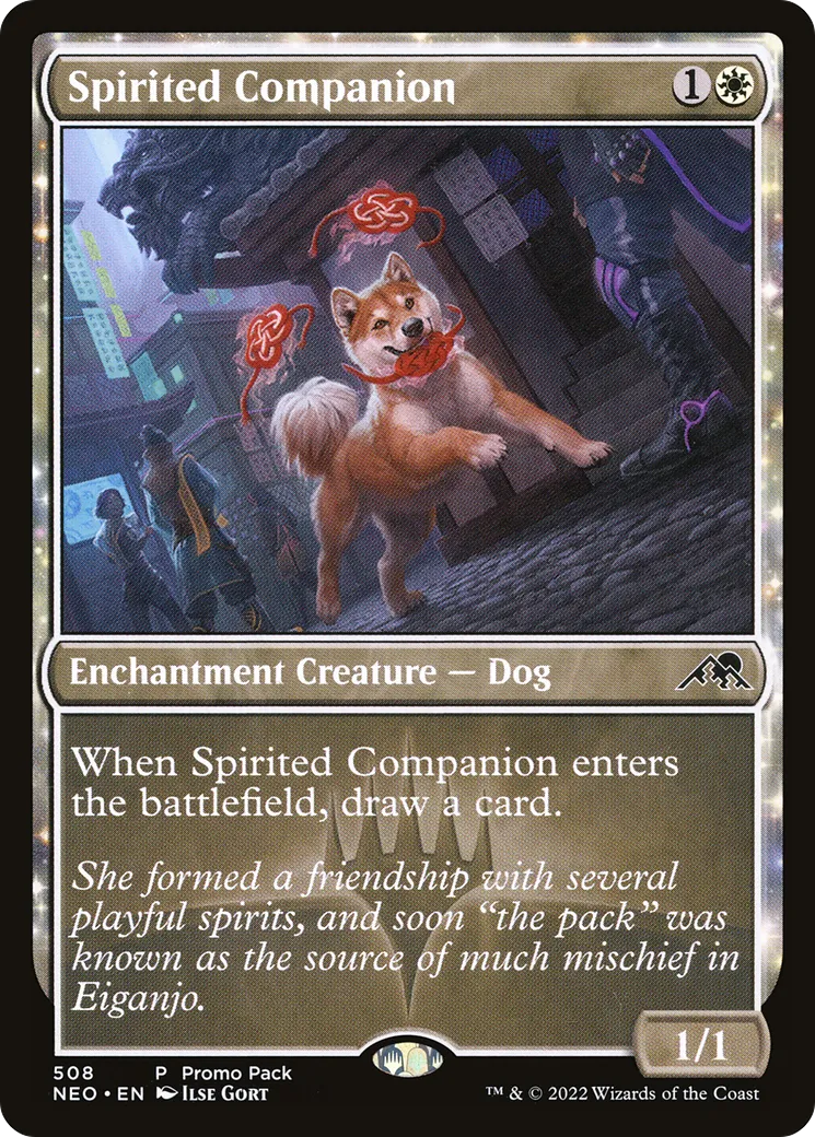 Spirited Companion — Kamigawa: Neon Dynasty — Magic: The Gathering