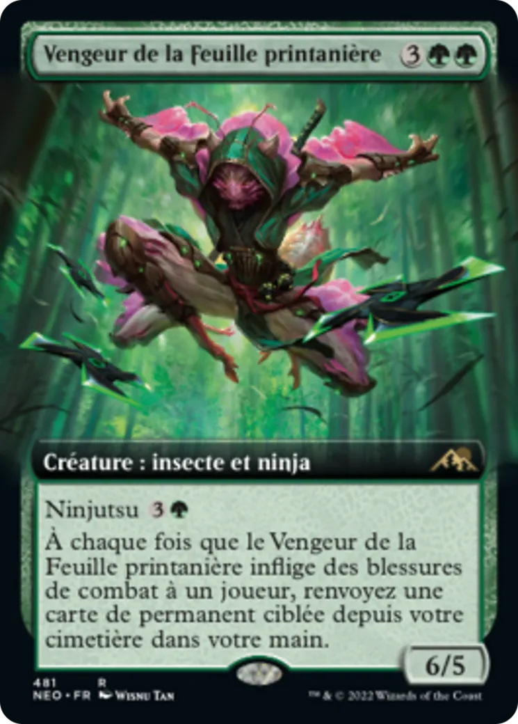 Vengeur de la Feuille printanière — Kamigawa: Neon Dynasty — Magic: The Gathering