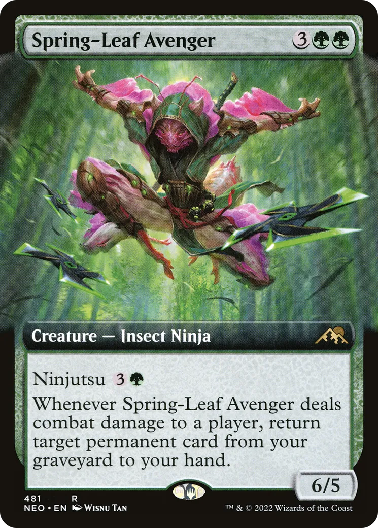 Spring-Leaf Avenger — Kamigawa: Neon Dynasty — Magic: The Gathering