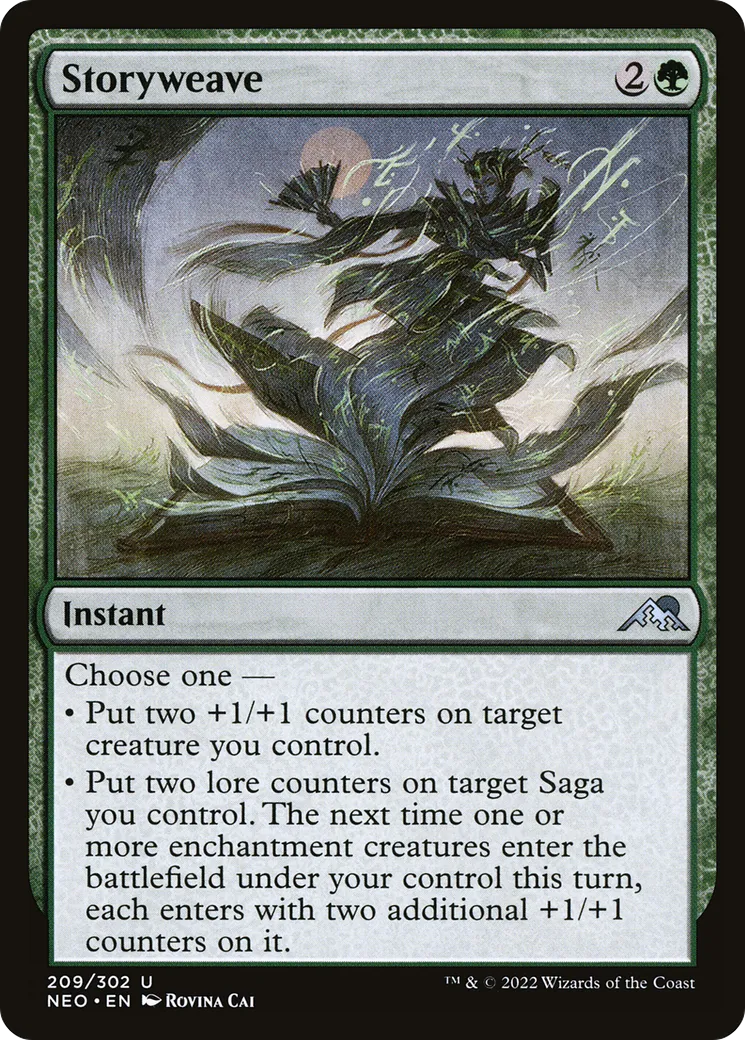Tissage d'histoire — Kamigawa: Neon Dynasty — Magic: The Gathering