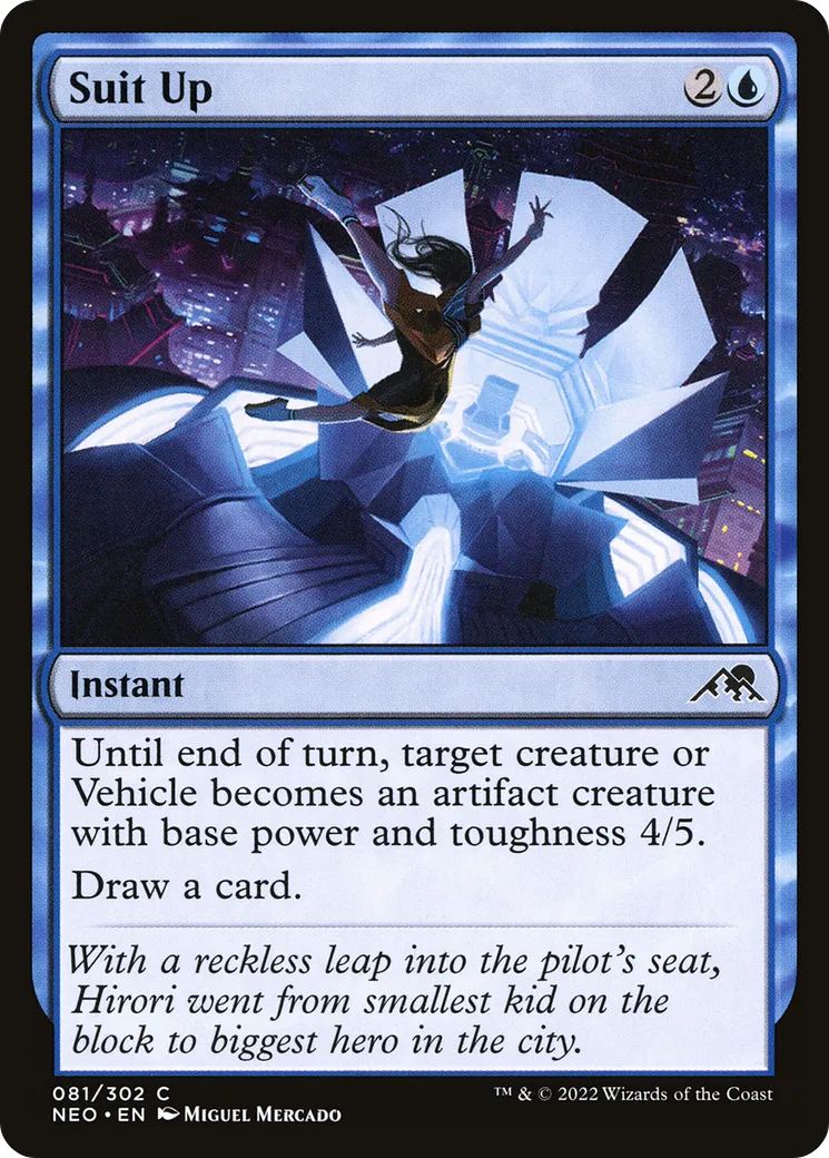 Suit Up — Kamigawa: Neon Dynasty — Magic: The Gathering
